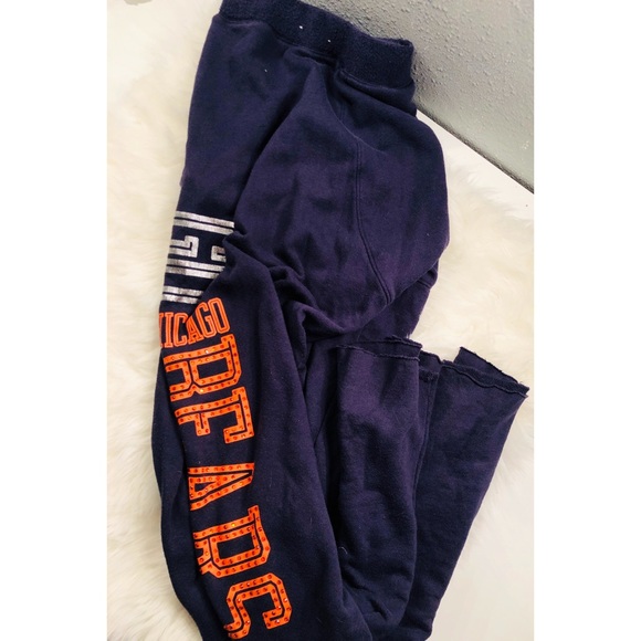 PINK Victoria's Secret Pants - PINK VS Chicago Bears Bling Sweatpants🐻MEDIUM